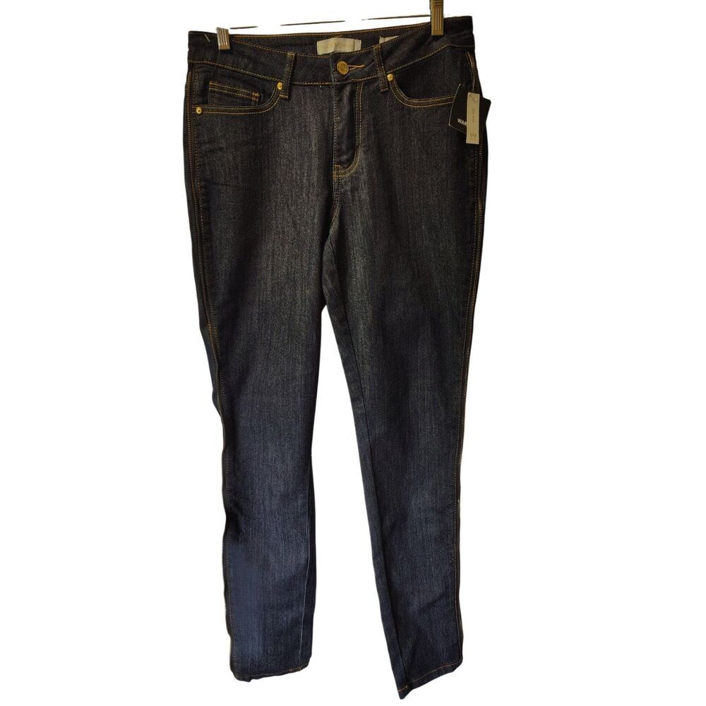 NWT Nicki Minaj 7/8 Mid Rise Dark Wash Jeans